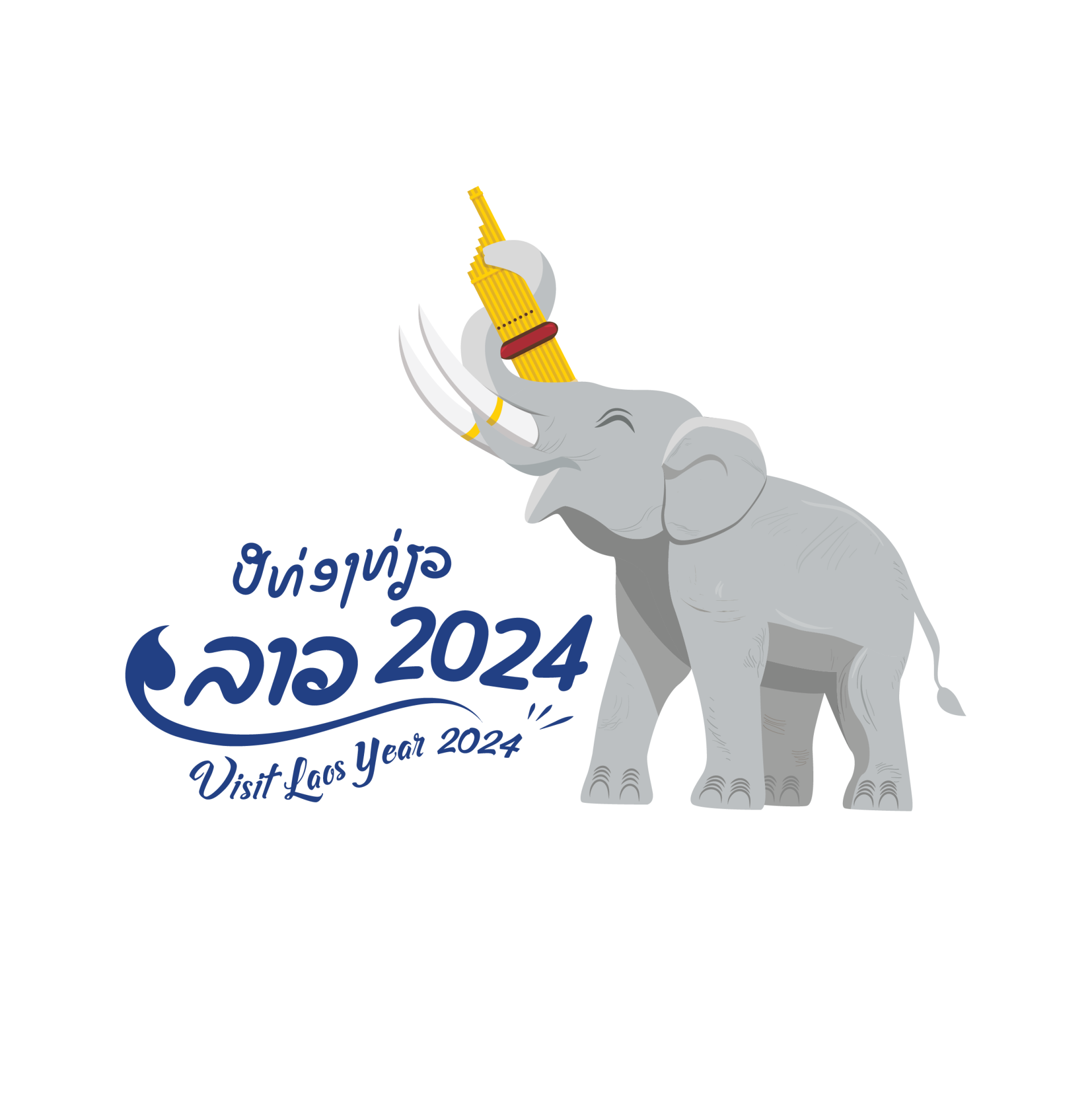 Visit Laos Year 2024 Celebrates Culture And Nature TTR Weekly   Visit Laos 2024 Logo 01 1920x1921 